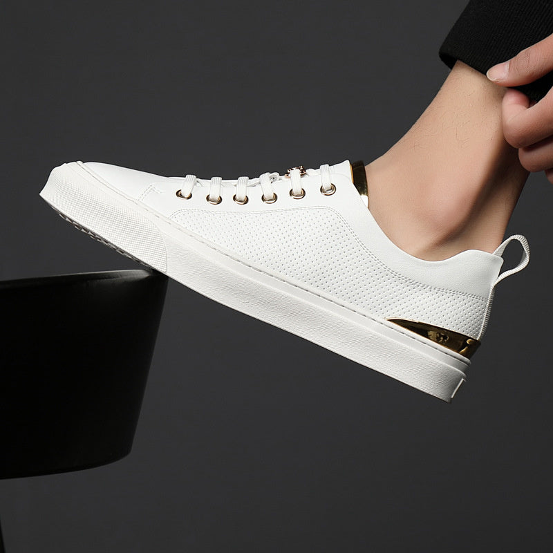 Italian Handmade Breathable Casual Leather Shoes