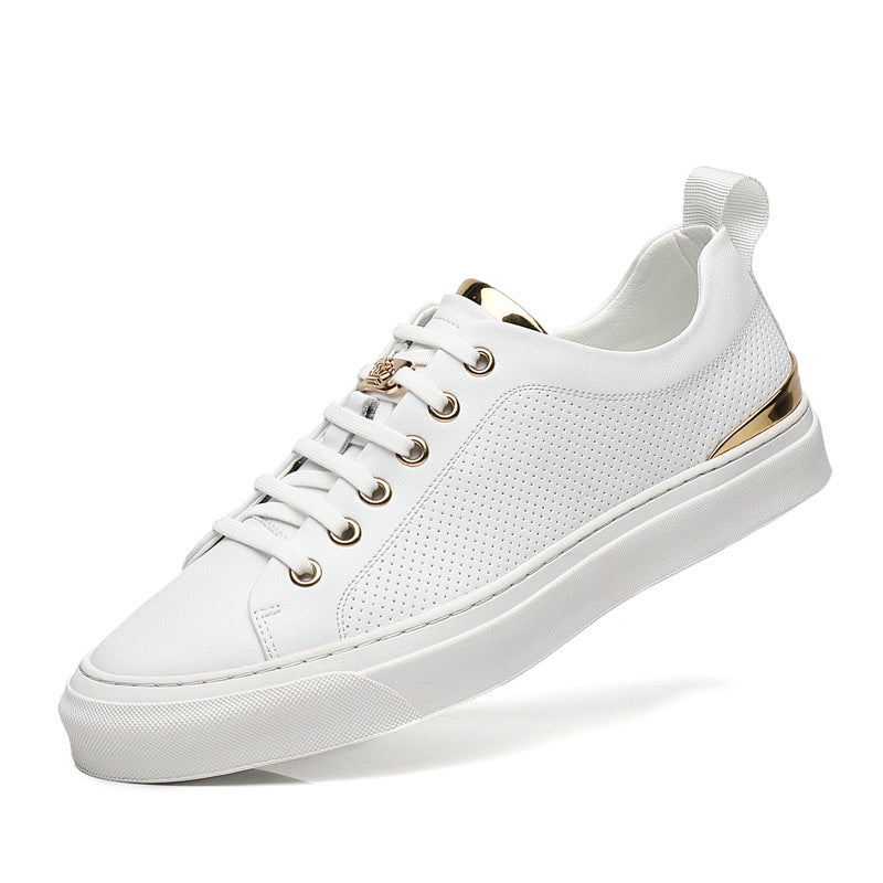 Italian Handmade Breathable Casual Leather Shoes