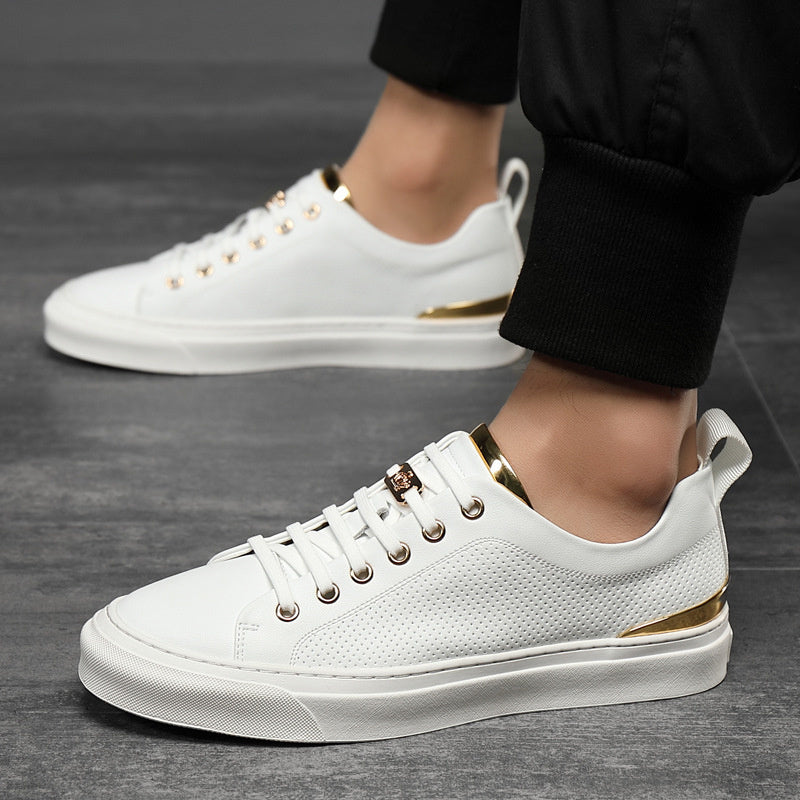 Italian Handmade Breathable Casual Leather Shoes