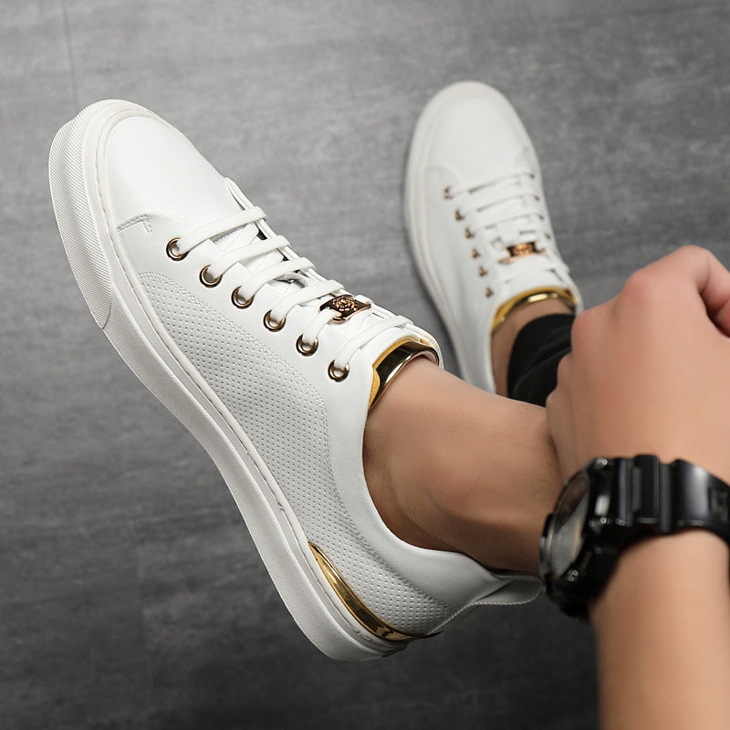 Italian Handmade Breathable Casual Leather Shoes