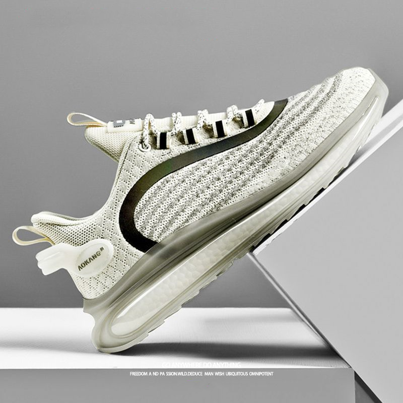 Men's Mesh Fluorescent Breathable Air-cushioned Shoes