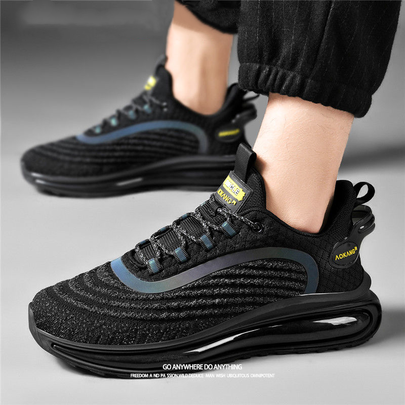 Men's Mesh Fluorescent Breathable Air-cushioned Shoes