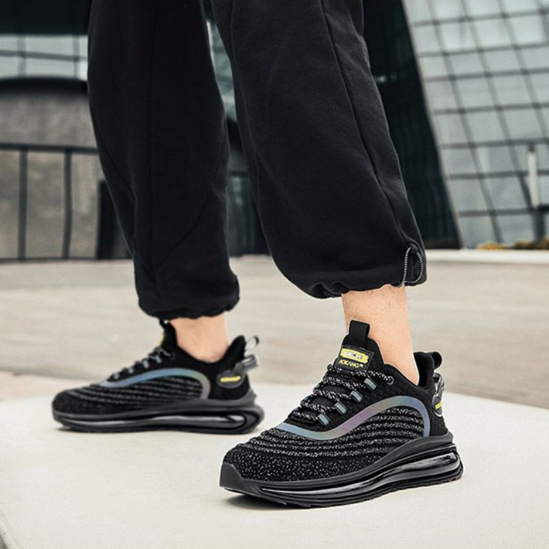 Men's Mesh Fluorescent Breathable Air-cushioned Shoes