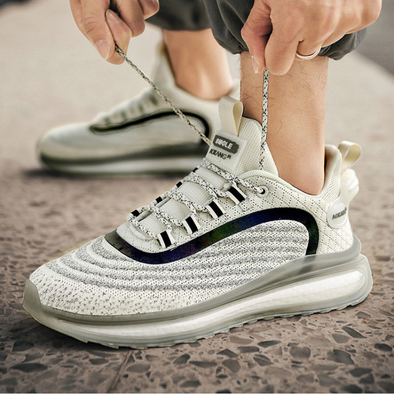 Men's Mesh Fluorescent Breathable Air-cushioned Shoes