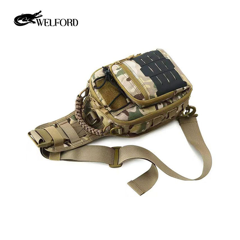 Men's outdoor multifunctional shoulder crossbody bag