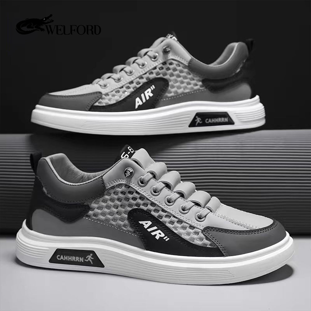 Italy fashionable mesh hollow casual shoes