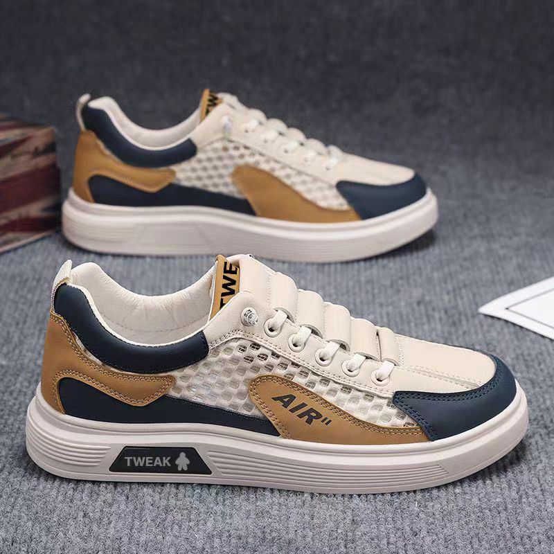Italy fashionable mesh hollow casual shoes