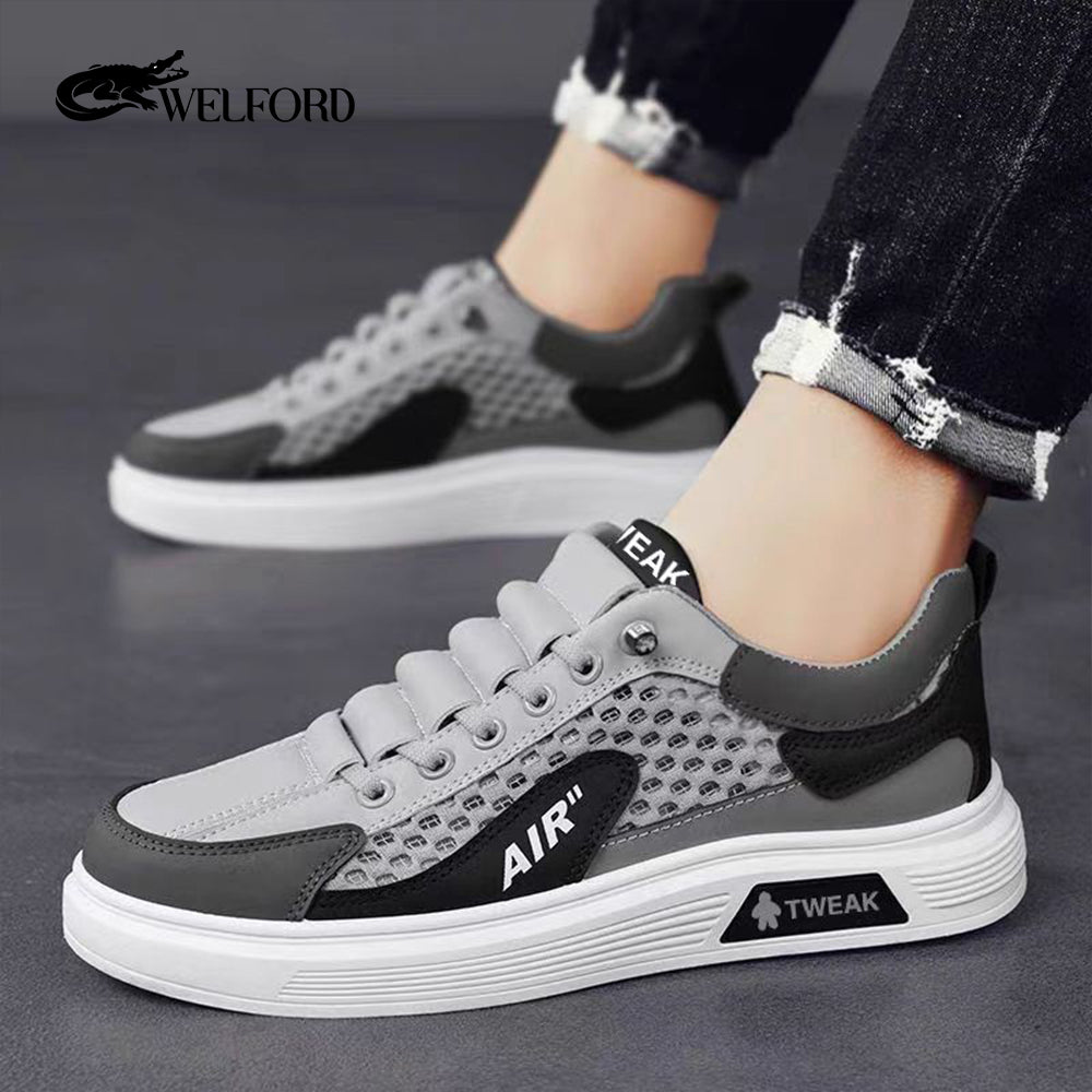 Italy fashionable mesh hollow casual shoes