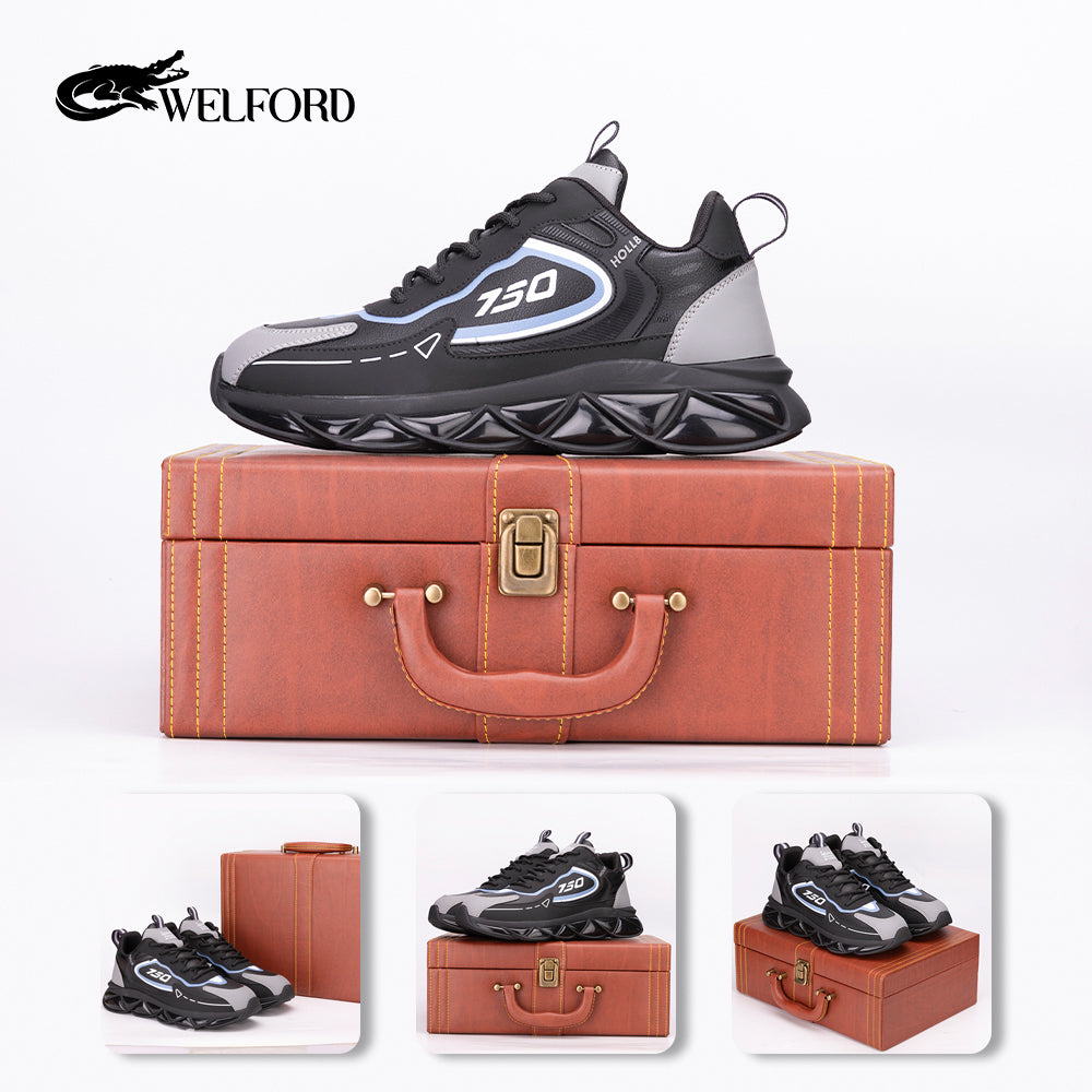 Italy New Men's Versatile Sports Shoes+High-end shoe box