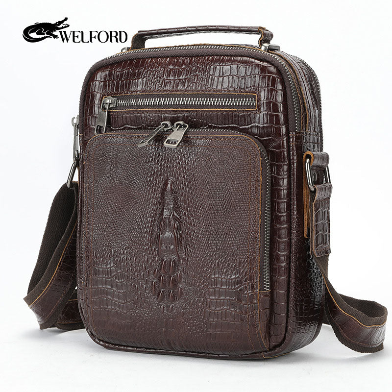 Men's vintage shoulder crossbody bag