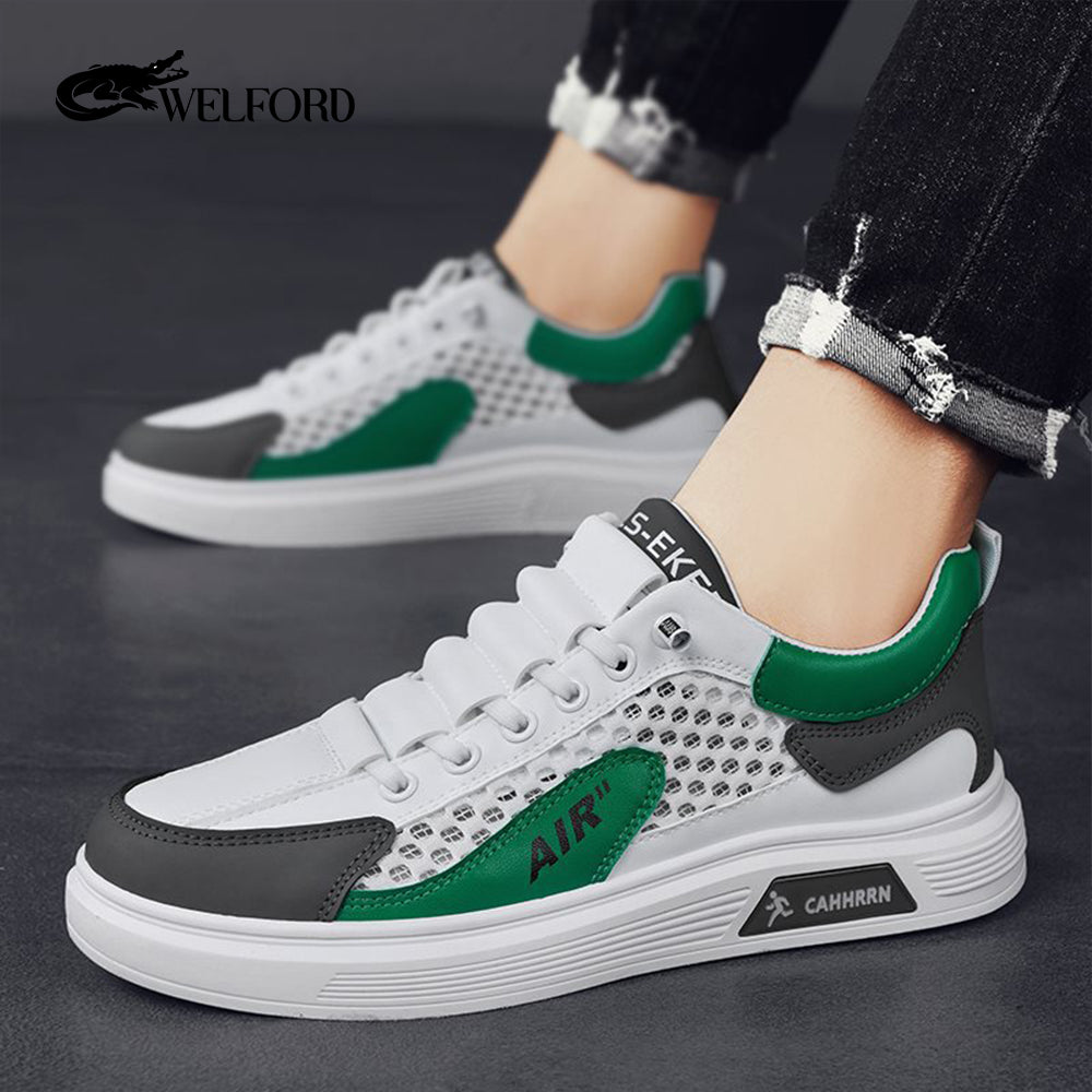 Italy fashionable mesh hollow casual shoes