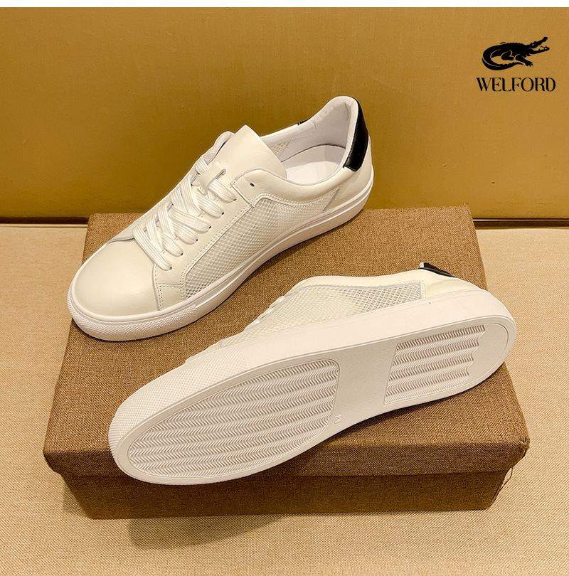 Men's Italian Handmade Summer Breathable Luxury Casual Leather Shoes