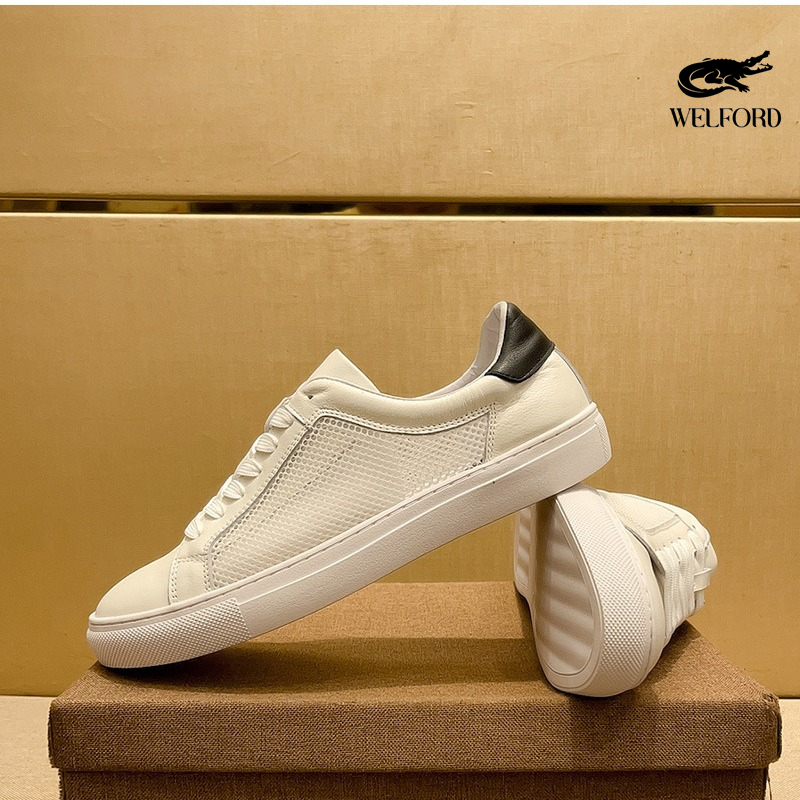 Men's Italian Handmade Summer Breathable Luxury Casual Leather Shoes