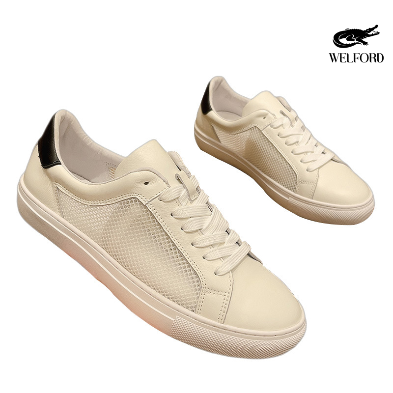 Men's Italian Handmade Summer Breathable Luxury Casual Leather Shoes