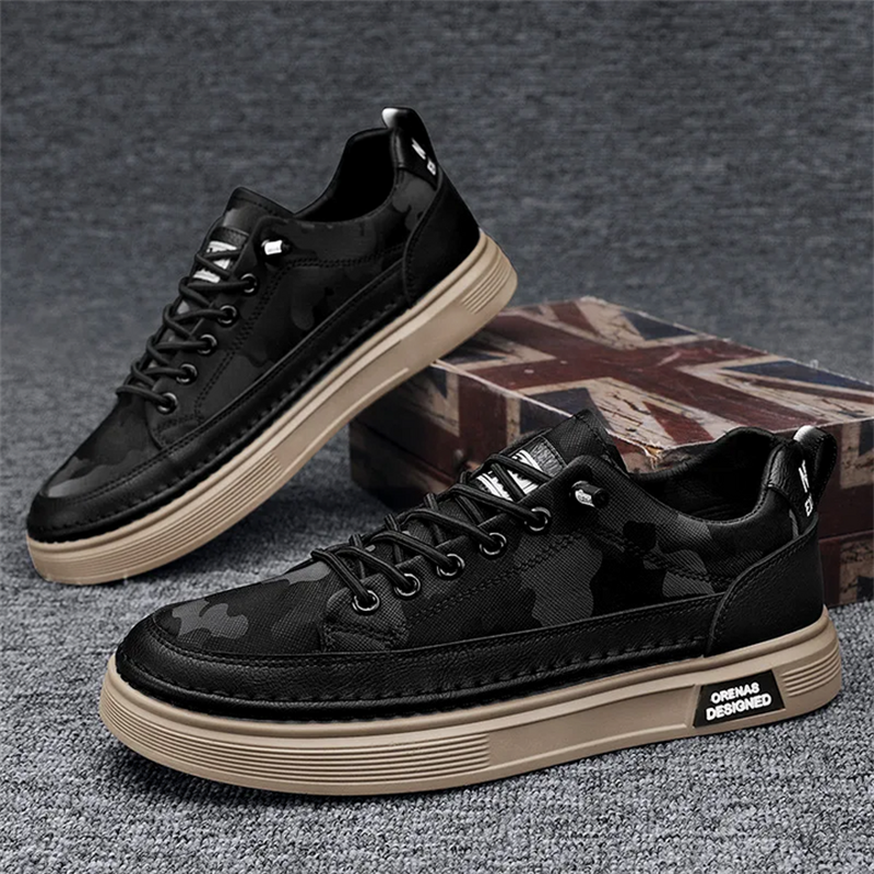 Italian Handmade Leather Casual Comfort Shoes