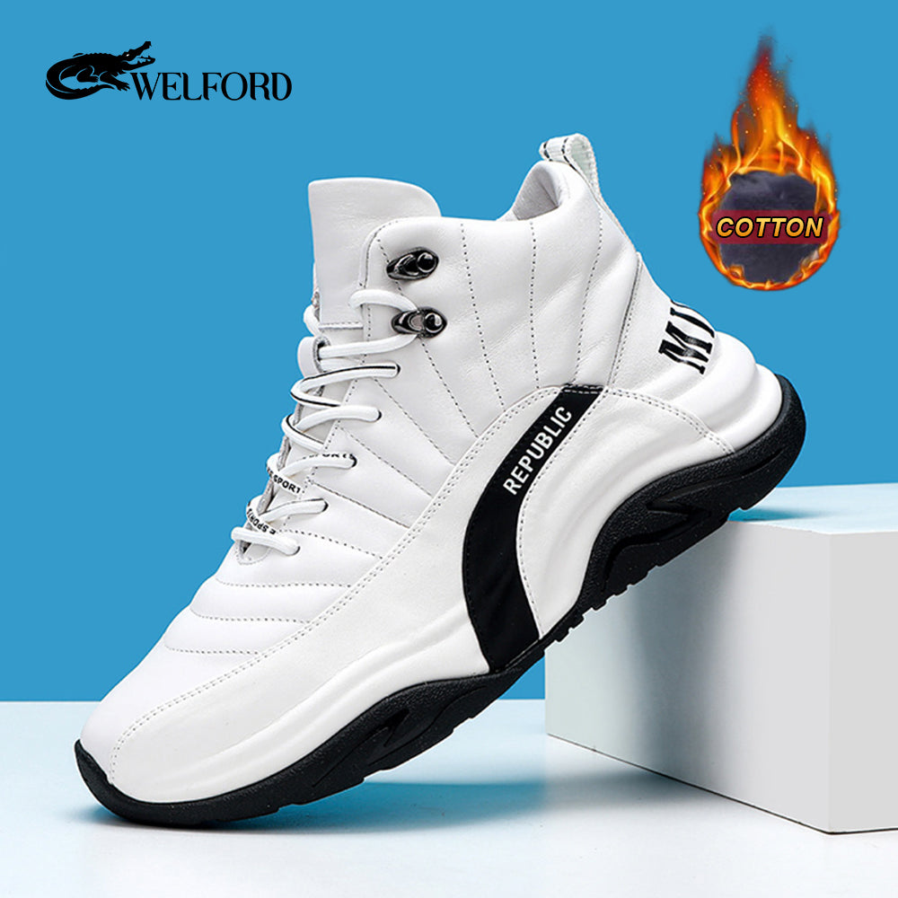 New style cowhide sneakers