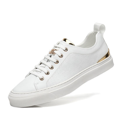 Italian Handmade Breathable Casual Leather Shoes