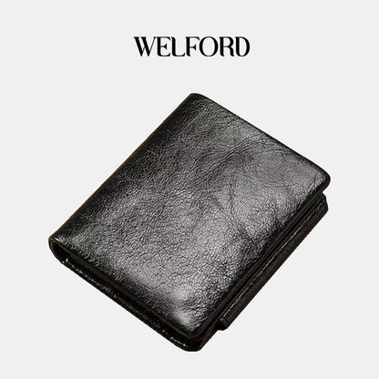 Men's Retro Multifunctional Short Wallet