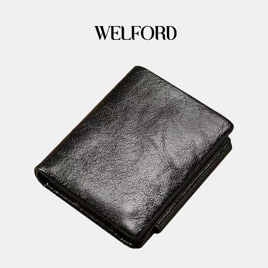 Men's Retro Multifunctional Short Wallet