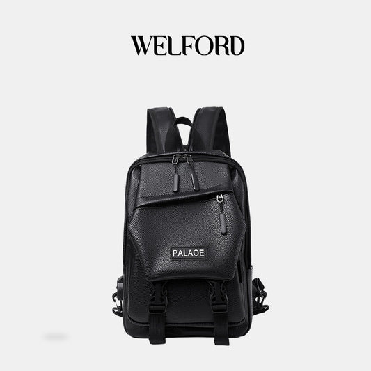 New men's casual backpack chest bag