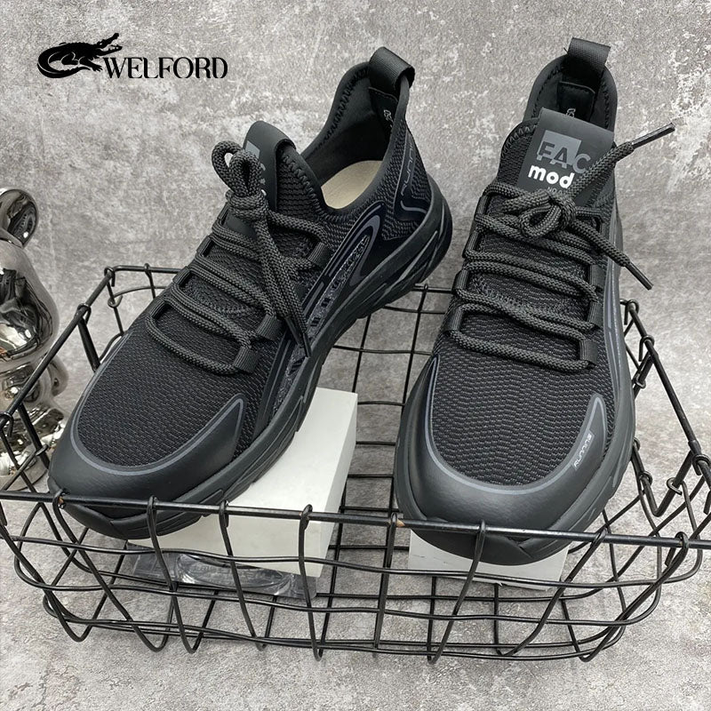 Men's fashionable platform sneakers
