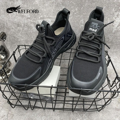 Men's fashionable platform sneakers