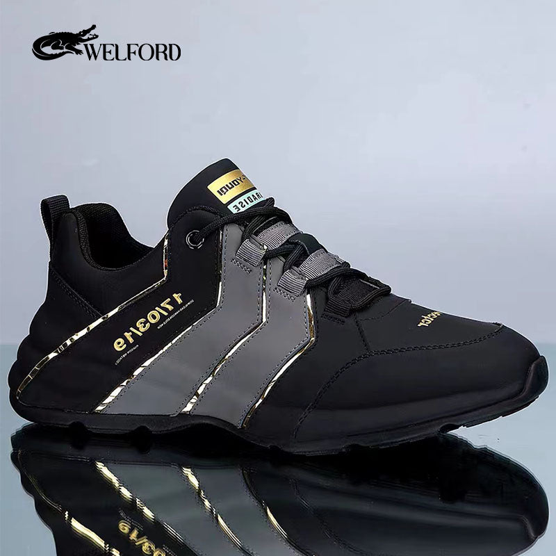 New leather breathable non-slip casual shoes