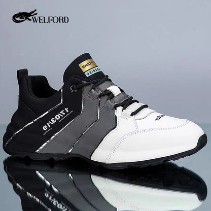New leather breathable non-slip casual shoes