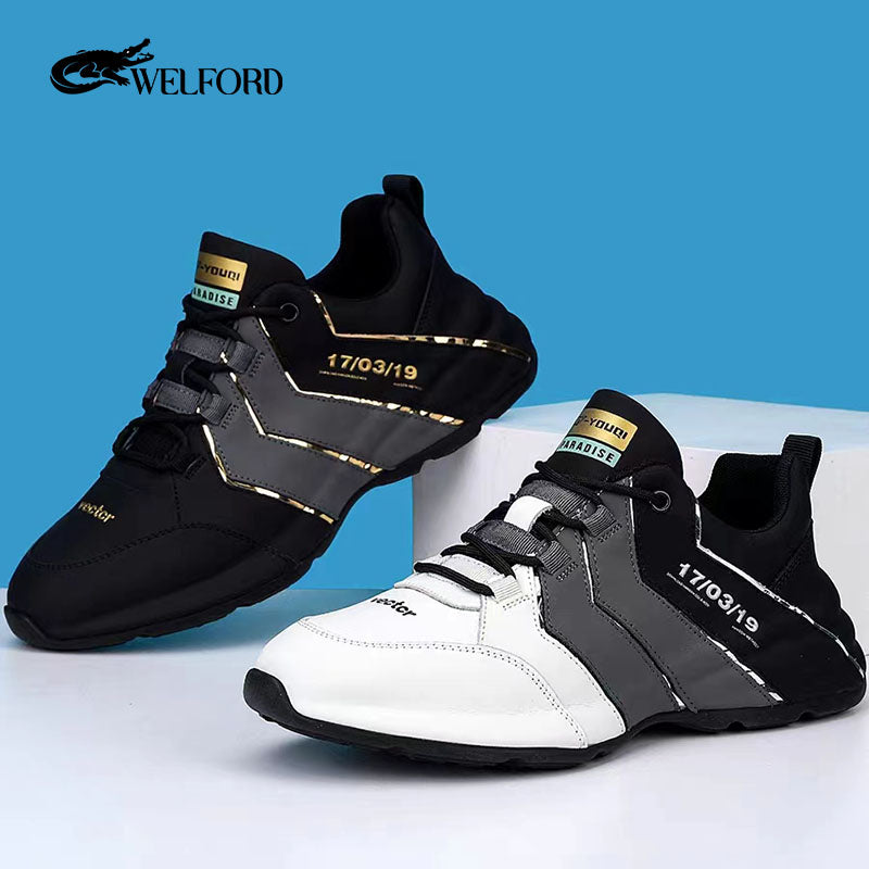 New leather breathable non-slip casual shoes