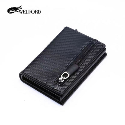 Men's card holder short automatic card holder