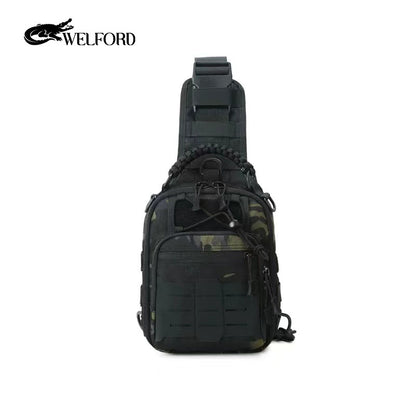 Men's outdoor multifunctional shoulder crossbody bag