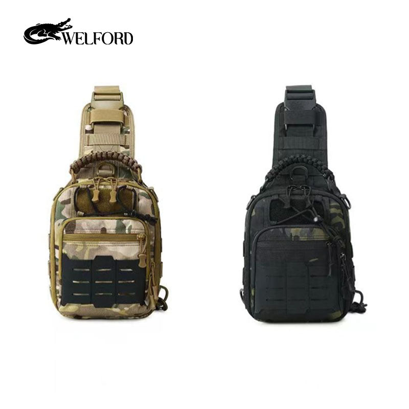 Men's outdoor multifunctional shoulder crossbody bag