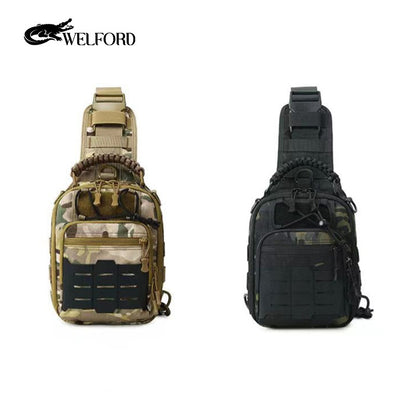Men's outdoor multifunctional shoulder crossbody bag