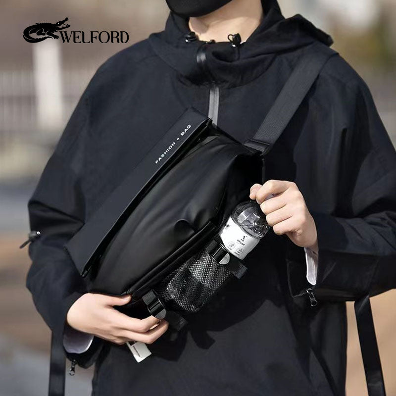 New men's sports crossbody bag