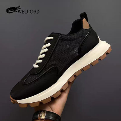 Ultra-light sole comfortable walking shoes