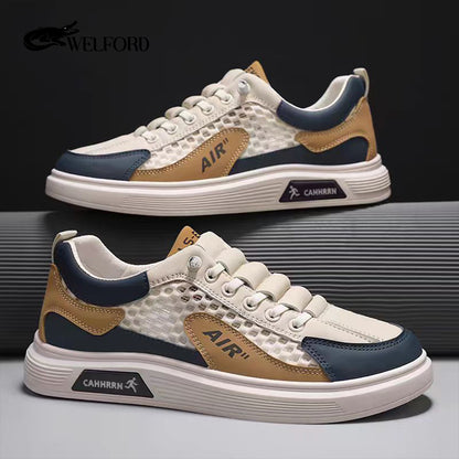 Italy fashionable mesh hollow casual shoes