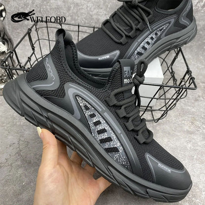 Men's fashionable platform sneakers