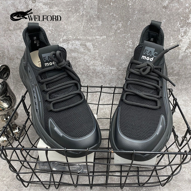 Men's fashionable platform sneakers