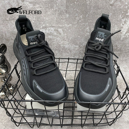 Men's fashionable platform sneakers