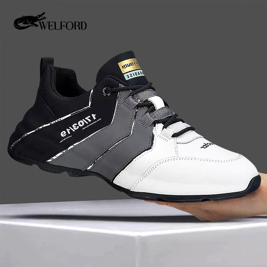 New leather breathable non-slip casual shoes