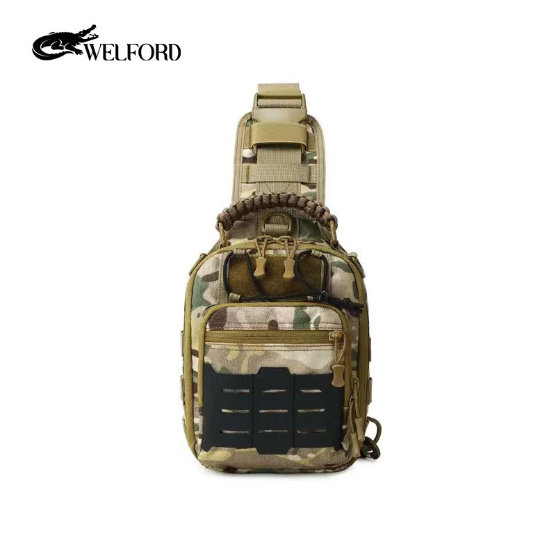 Men's outdoor multifunctional shoulder crossbody bag