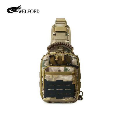 Men's outdoor multifunctional shoulder crossbody bag