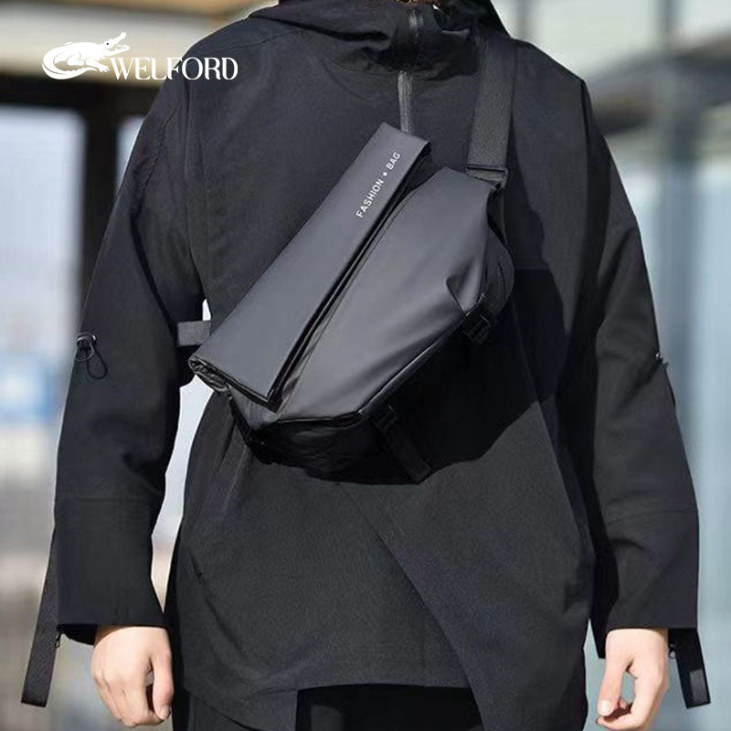 New men's sports crossbody bag