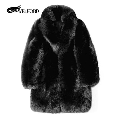 Men's full mink fur coat