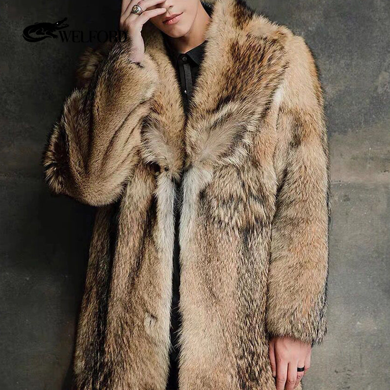 Men's mink coat