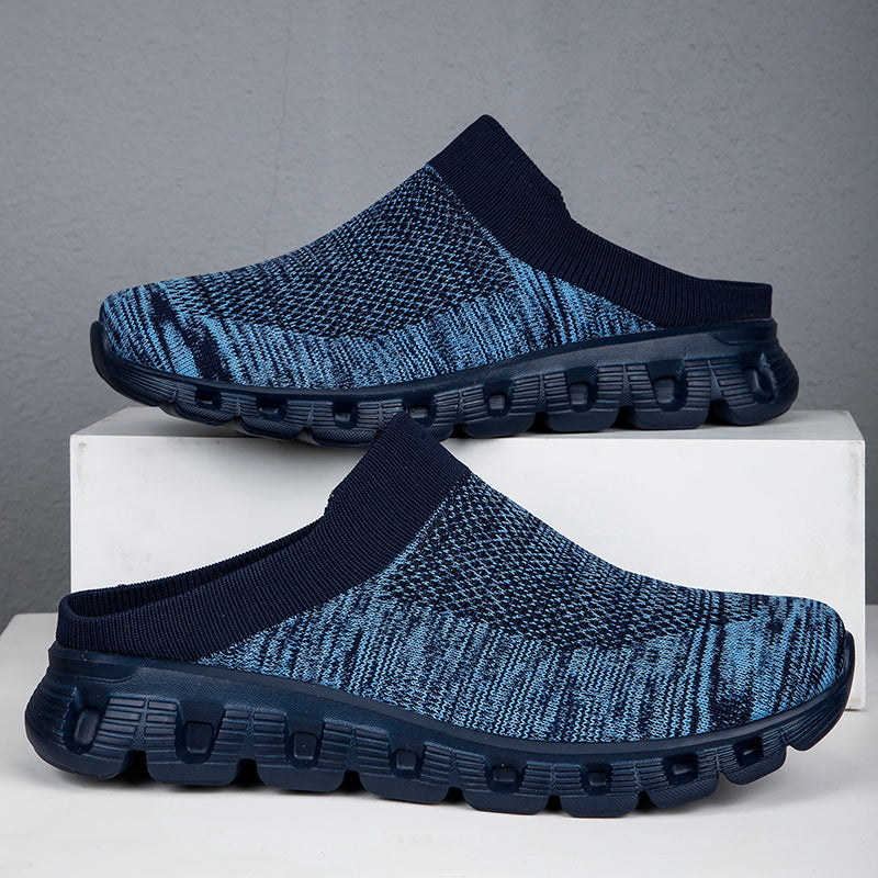 Men'S Summer Casual Breathable Half Slippers