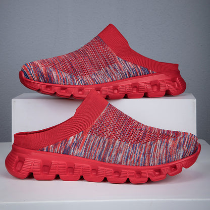 Men'S Summer Casual Breathable Half Slippers