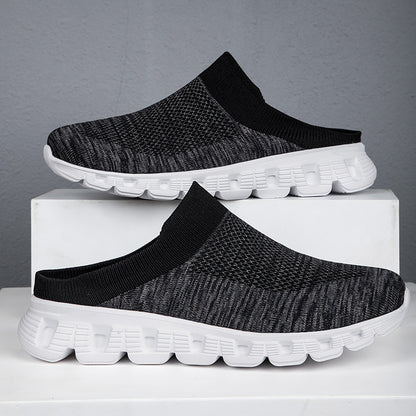 Men'S Summer Casual Breathable Half Slippers