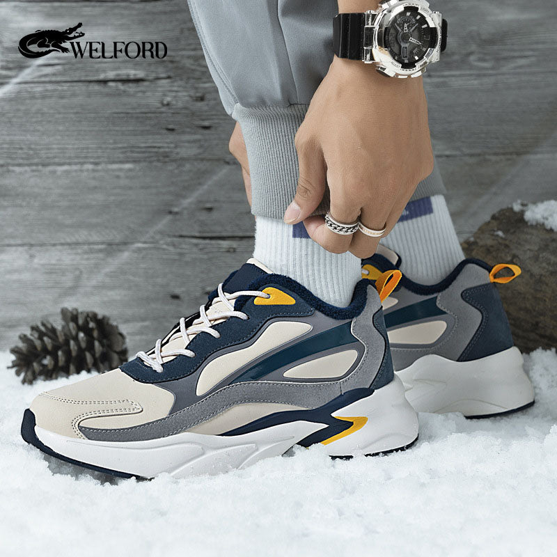 New Thick Soled Sports Shoes Warm Casual Shoes