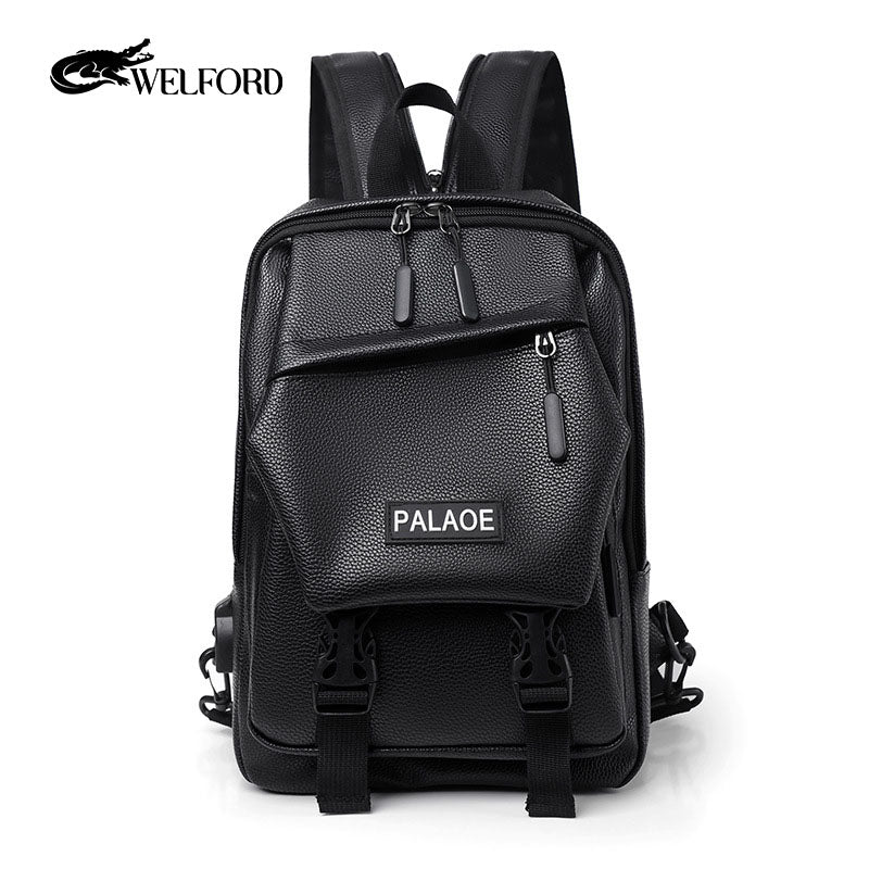 New men's casual backpack chest bag